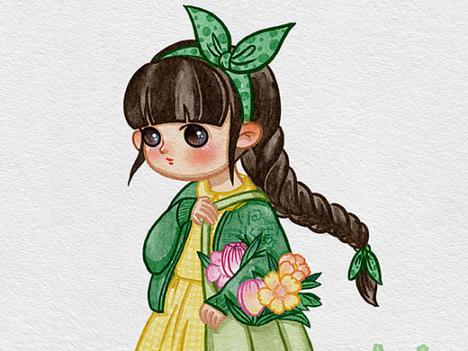 可爱的女孩子们