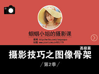 蝈蝈小姐的摄影课—摄影技巧之图像骨架基础篇（第2季）
