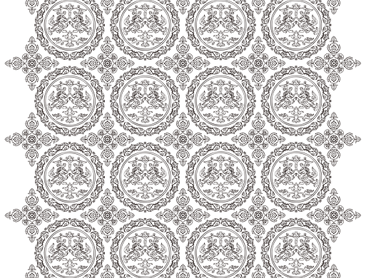 20190830 唐-对狮纹样