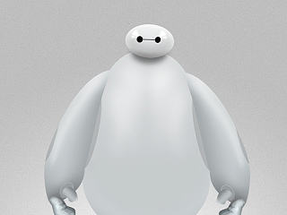 半成品的大白-临摹小碗的大白