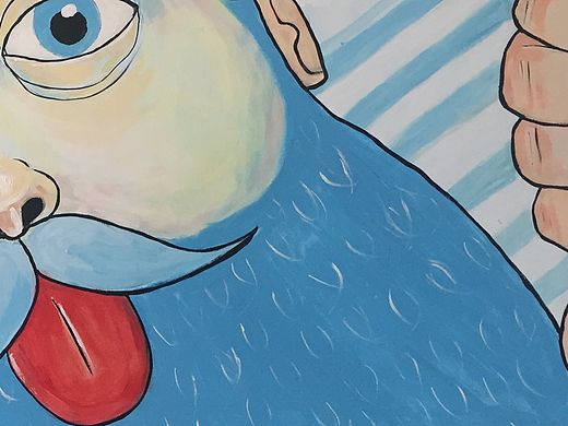 墙绘（我看着你呢）