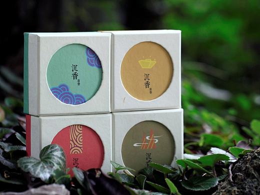 五行盘香包装