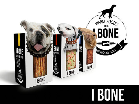 宠物包装设计Ibone宠物零食系列