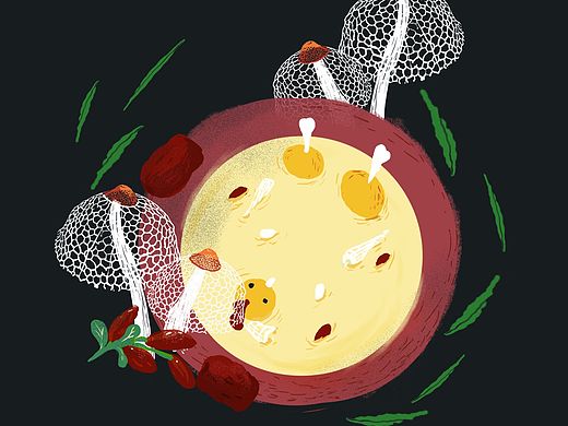 农产品包装插画