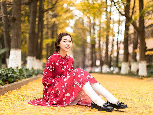 银杏叶落时