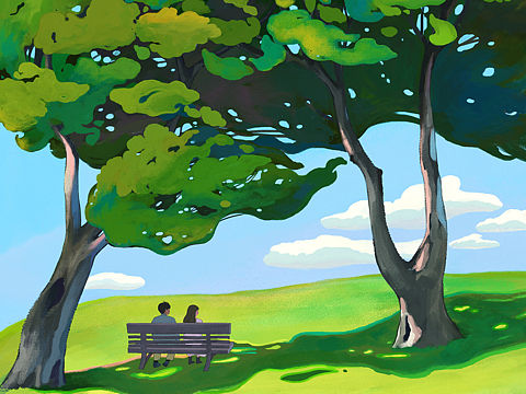 坐在你身边看云☁️