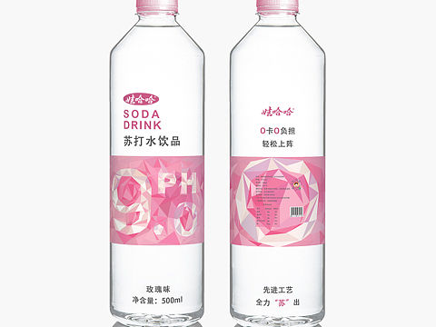 娃哈哈苏打水包装设计