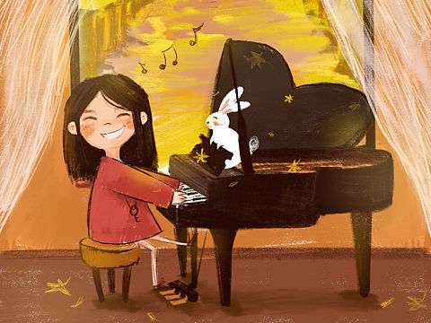 《打開學習力的十把金鑰匙》插畫