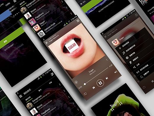 幻音－APP（個人主頁-ZMTQwMjIyODA=） - APP界面 - 站酷設計師SUGI炯原創(chuàng)素材 - 站酷ZCOOL