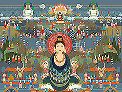 《所缘之境》系列插画设计