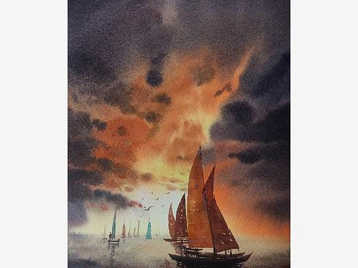 唯美一下画风吧。古德毛宁