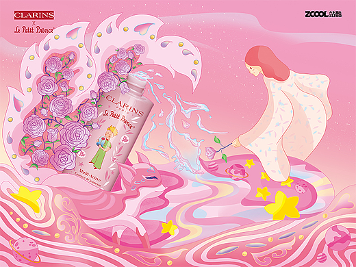 邂逅#粉嫩多巴胺少女# 稚遇（个人主页-ZNjU2ODMzODQ=） - 商业插画 - 站酷设计师三小狸原创素材 - 站酷ZCOOL