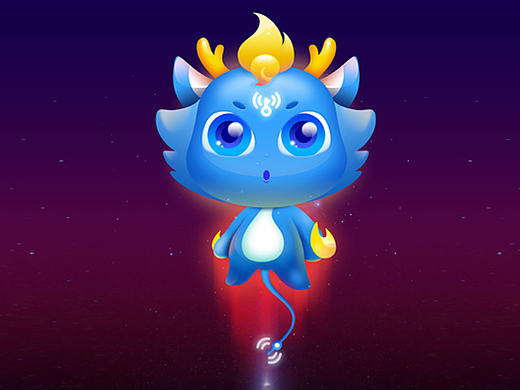 WIFI万能钥匙卡通形象设计（WIWI-BABY）