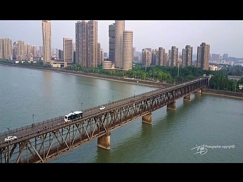 杭州 钱塘江大桥 航拍