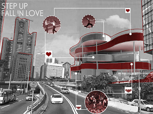 step up，fall in love