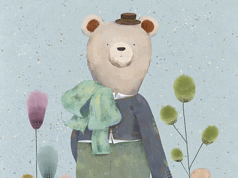 一张可可爱爱的熊