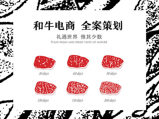 今聚鲜（牛排）电商品牌全案策划与整合设计/食品电商设计/生鲜电商设计/高端设计/摄影/牛排包装设计