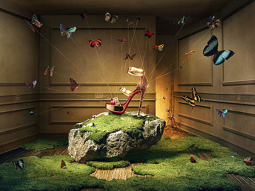 转载： 法国女鞋品牌创意广告欣赏（个人主页-ZMTQzODUwNjg=） - 海报 - 站酷设计师书面小生原创素材 - 站酷ZCOOL