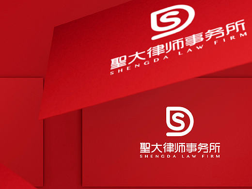 圣大律师logo设计