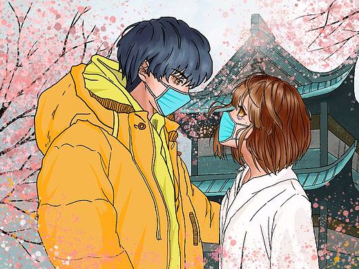 隔离病毒不隔离爱，不能相见却会一直相爱。 