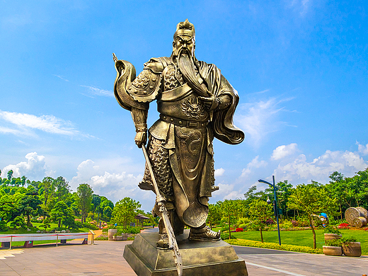 关羽主题文化雕塑