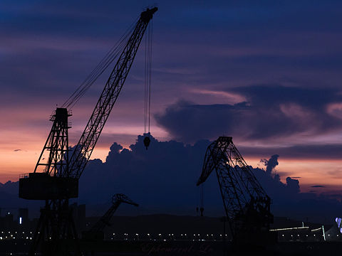 与晚霞赛跑的那些日子