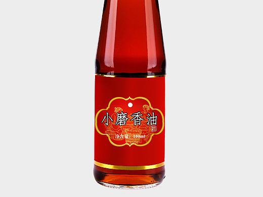 小磨香油包装设计