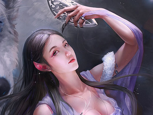 狐妖（个人主页-ZMTUyMDcwMTY=） - 商业插画 - 站酷设计师不爱睡觉的包原创素材 - 站酷ZCOOL