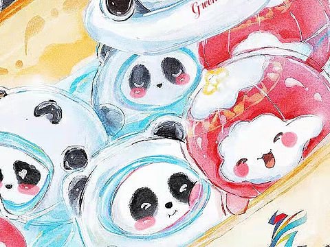 【元宵】墩墩儿和容融儿永远是好朋友呀