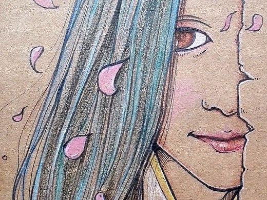 其实我很少手绘画漫像的