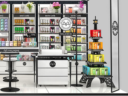 魔莉舍艾尔菲尔铁塔陈列