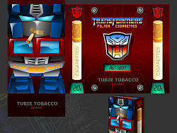 变形金刚主题盒子3P（个人主页-ZODM2OA==） - 新锐潮流插画 - 站酷设计师tubie原创素材 - 站酷ZCOOL