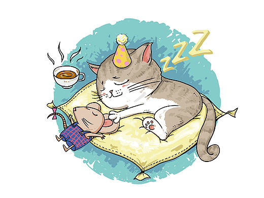 「猫和老鼠」绘本故事