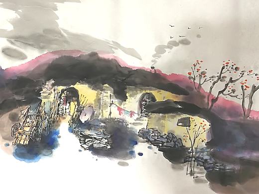 国画小品（个人主页-ZMjYwMTQyODA=） - 绘画 - 站酷设计师Z00267339原创素材 - 站酷ZCOOL