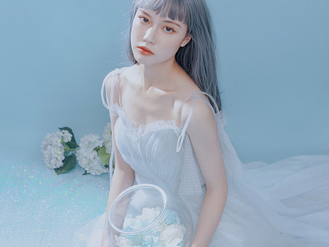 深圳写真拍摄 唯美仙气轻婚纱