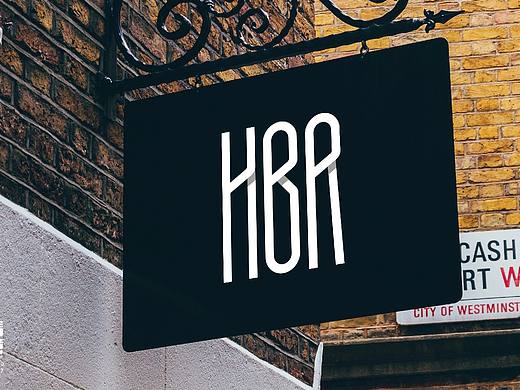 【品牌设计】 HBR男装LOGO 