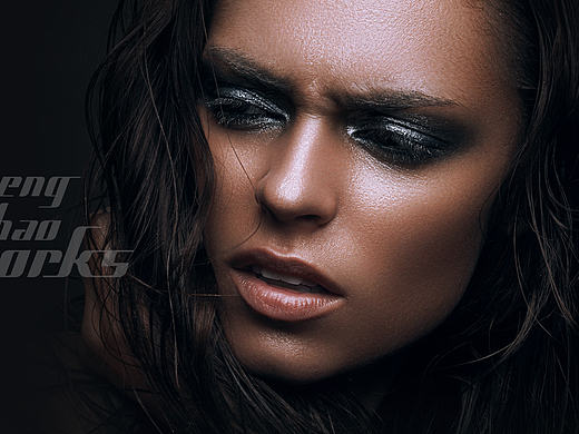 商业摄影人像精修调色修图