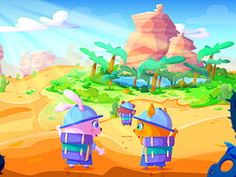 沙漠探險遇綠洲