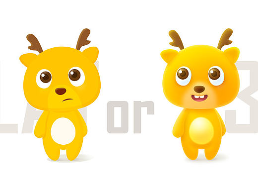 Flat or 3D吉祥物PS教程，设计虚拟角色丰富你的产品