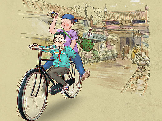 《口述历史》H5宣传插画