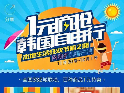 1元購(gòu)活動(dòng)手機(jī)專題頁(yè)（個(gè)人主頁(yè)-ZMTM1MzYyNTI=） - 其他UI - 站酷設(shè)計(jì)師tuxiaofei原創(chuàng)素材 - 站酷ZCOOL