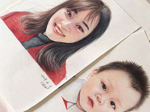 彩铅手绘