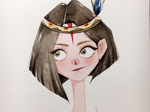 女孩
