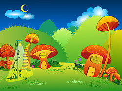 矢量场景（个人主页-ZMTE1MjE0NA==） - 新锐潮流插画 - 站酷设计师sunshine2010原创素材 - 站酷ZCOOL