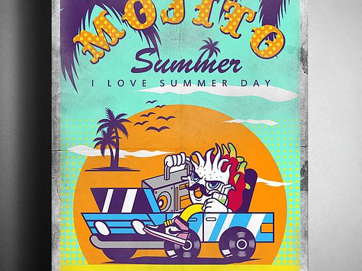 扁平化图腾设计