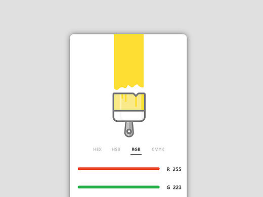 APP颜色搭配设计-日常练习