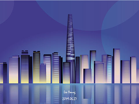 城市风景（个人主页-ZMzcxMTEwNjg=） - 图案 - 站酷设计师雷欧阳Young原创素材 - 站酷ZCOOL