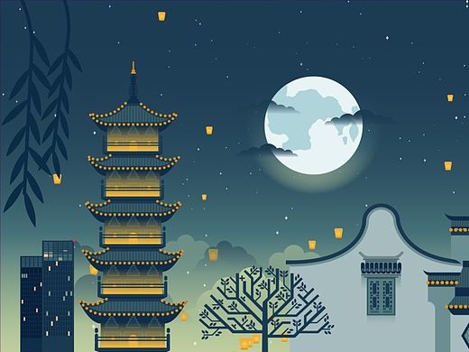 月是故乡明