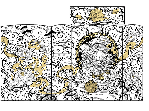 唐獅（個(gè)人主頁-ZNjAwNjIzODA=） - 繪本 - 站酷設(shè)計(jì)師Z90738525原創(chuàng)素材 - 站酷ZCOOL