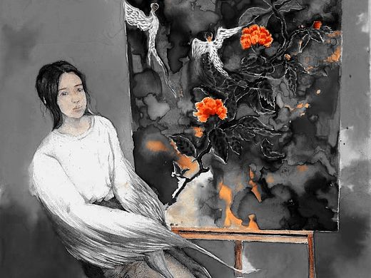 《春之灵》  